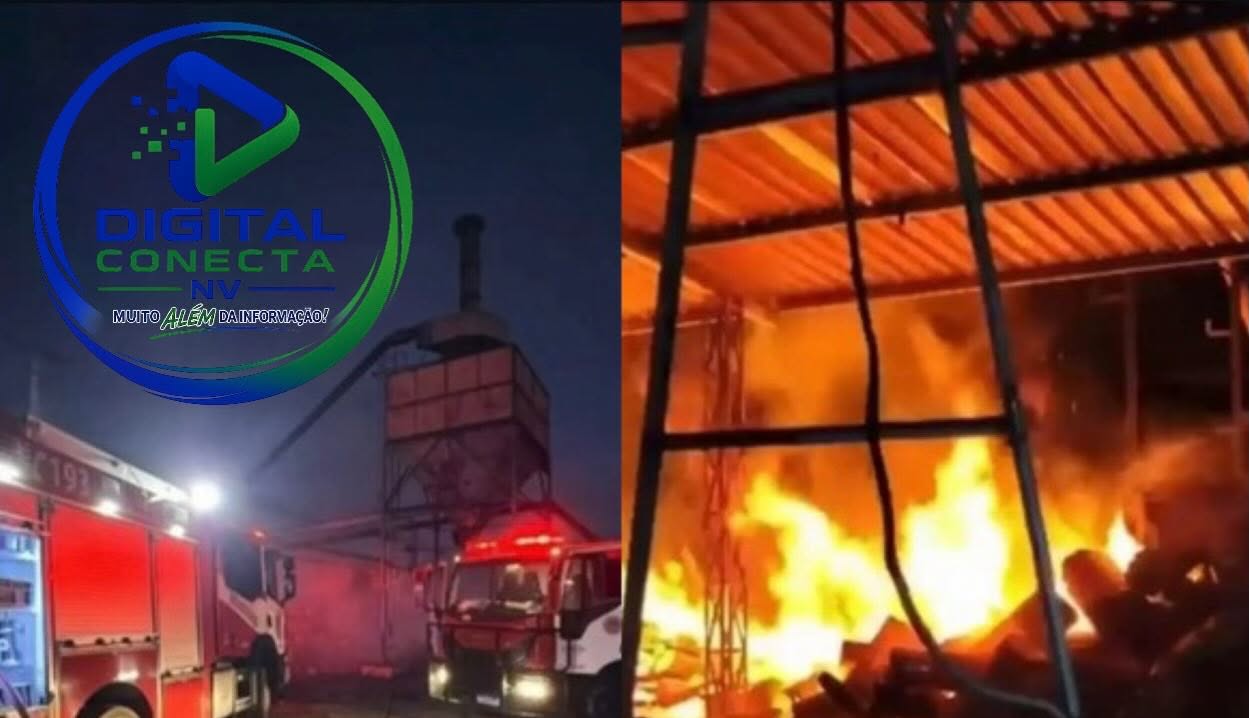 Incêndio destrói secador de café e causa prejuízo em fazenda de Nova Venécia!