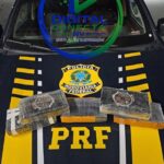 PRF apreende 5 kg de cocaína escondidos em carro na BR-262, no ES!