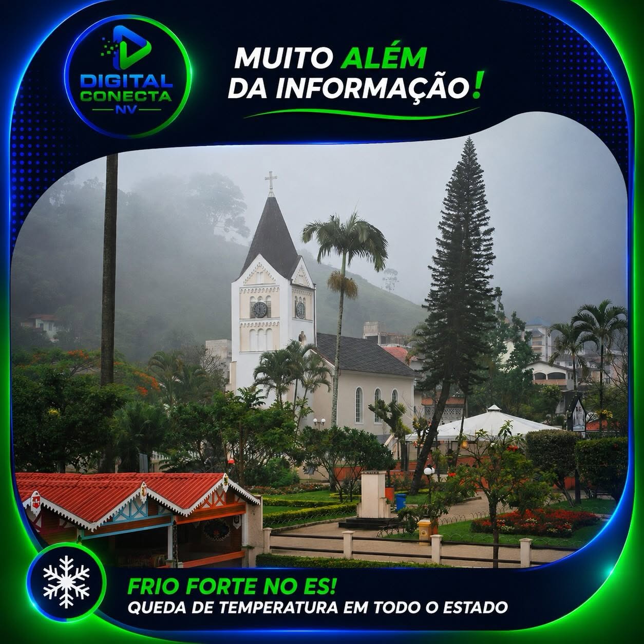 Frio ganha força e todos os municípios do Espírito Santo entram em alerta meteorológico!