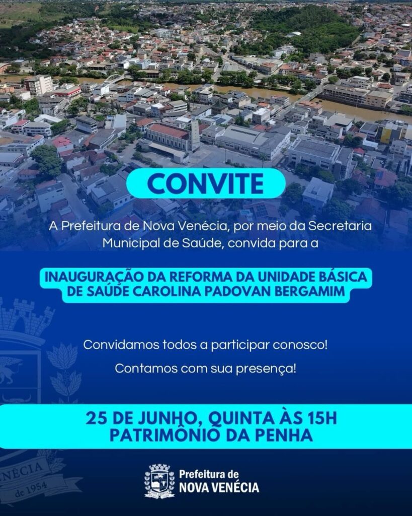 Após reforma, Unidade de Saúde do Patrimônio da Penha será entregue nesta quinta-feira (25)!