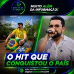 Cantor de Tocantins conquista o Brasil e assume o topo das paradas musicais!
