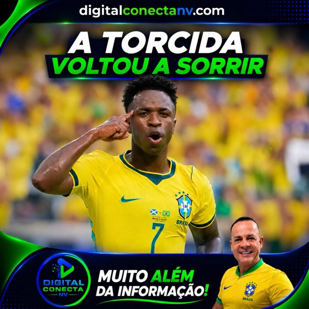 Vini Jr. brilha e Brasil dá show rumo à classificação!