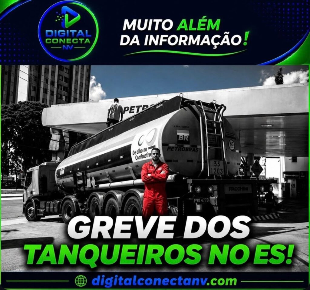 Greve de caminhões-tanque pode provocar falta de combustíveis no ES a partir de segunda-feira!