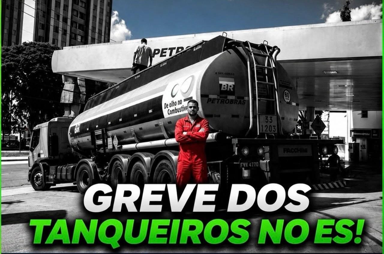 Greve de caminhões-tanque pode provocar falta de combustíveis no ES a partir de segunda-feira!