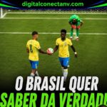 Suspeitas sobre pênalti de Vini Jr. viralizam e acendem debate após eliminação do Brasil!