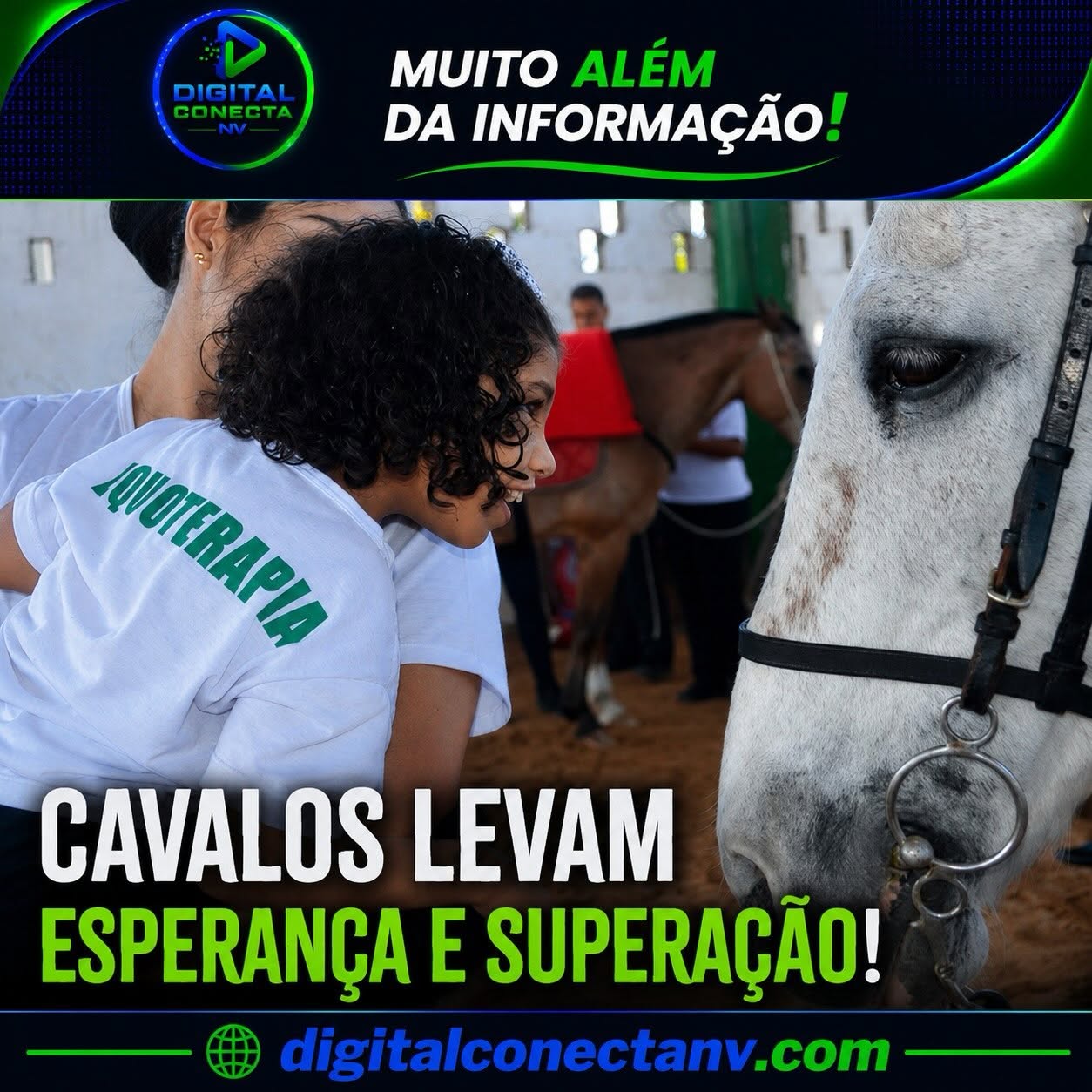 Como cavalos estão transformando a vida de crianças e adultos no ES!