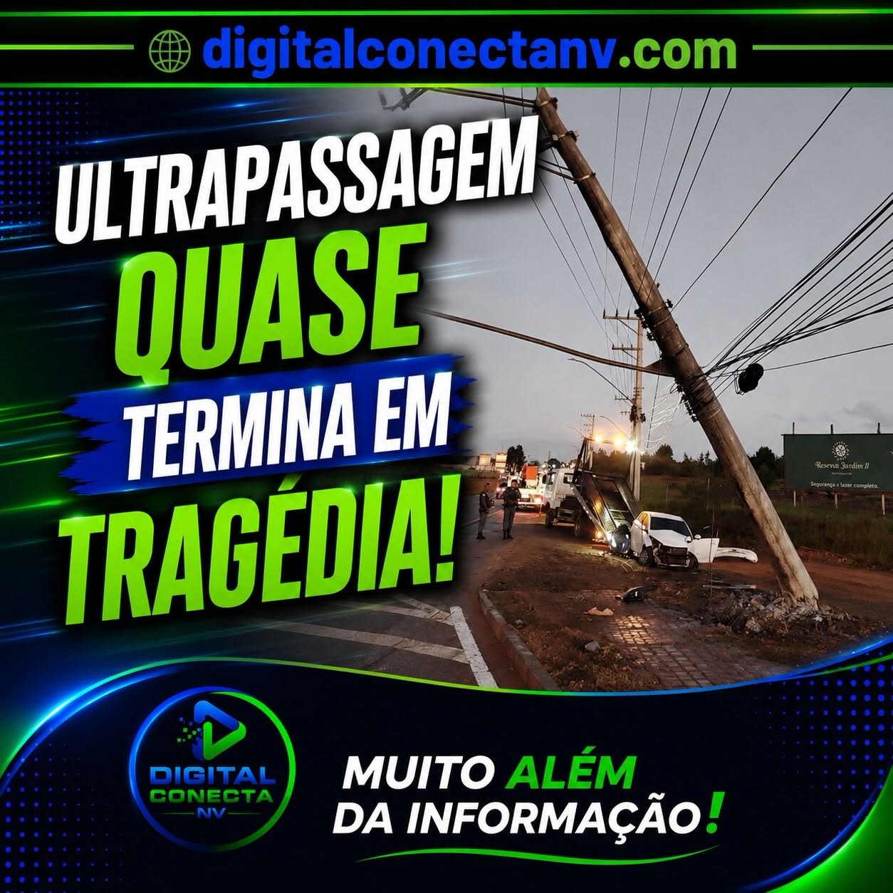 Motorista desvia de moto na contramão e bate em poste em São Mateus!