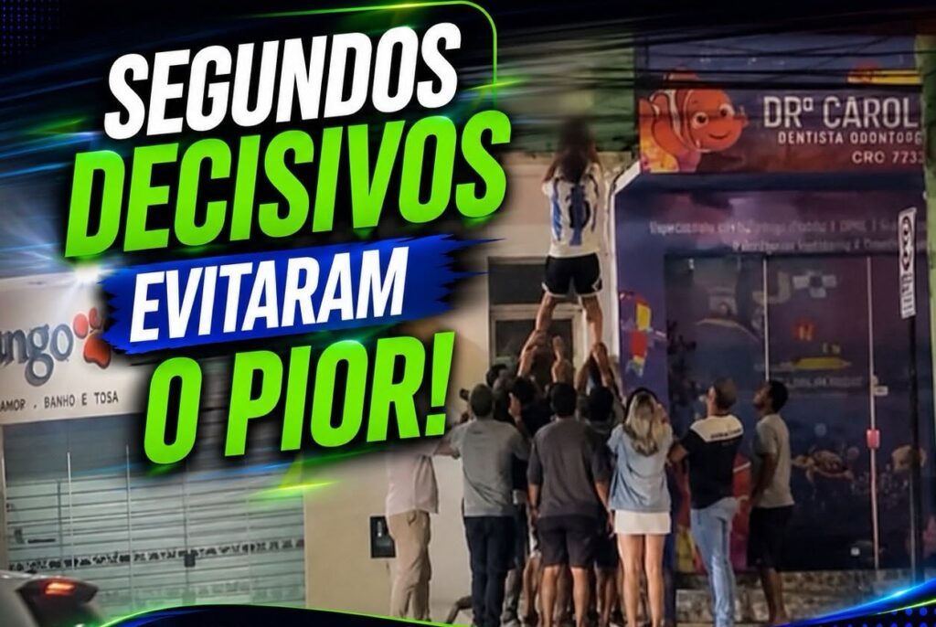 Criança autista é resgatada em marquise de 5 metros em Colatina!