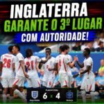 Inglaterra vence jogo eletrizante, conquista o 3º lugar e encerra Copa com grande atuação!